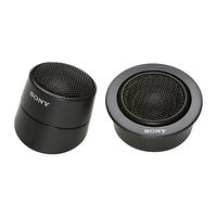 Sony XS-H20S Instructions