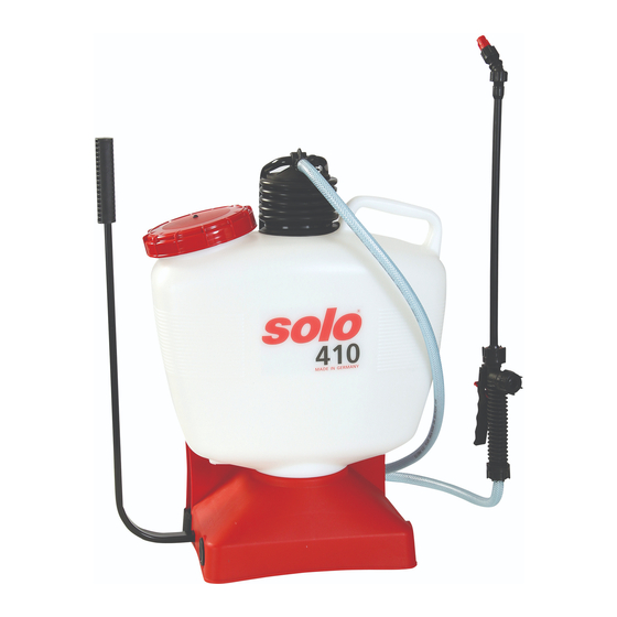Solo 410 NOVA Original Instructions Manual