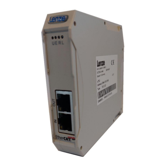 Lenze x750 Manual