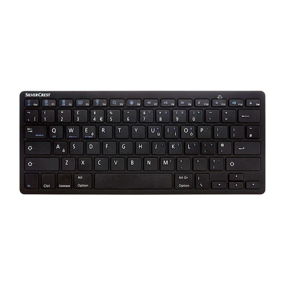 Silvercrest SBT 3.0 A Quick Start Manual