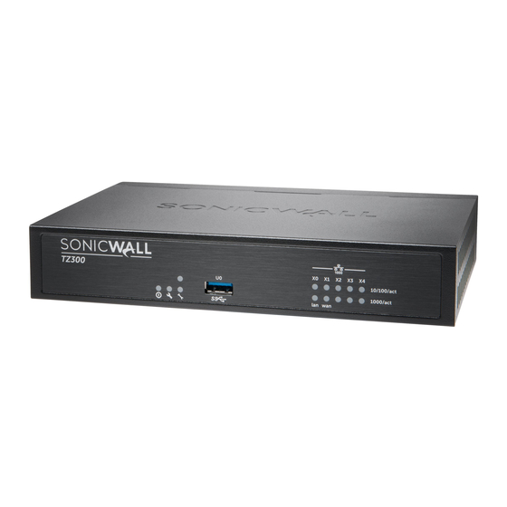 SonicWALL TZ300P Safety And Regulatory Reference Manual