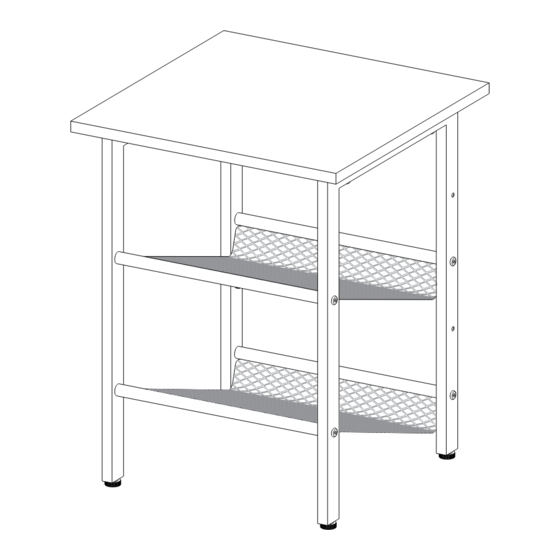 Songmics VASAGLE LET024 Assembly Instructions Manual
