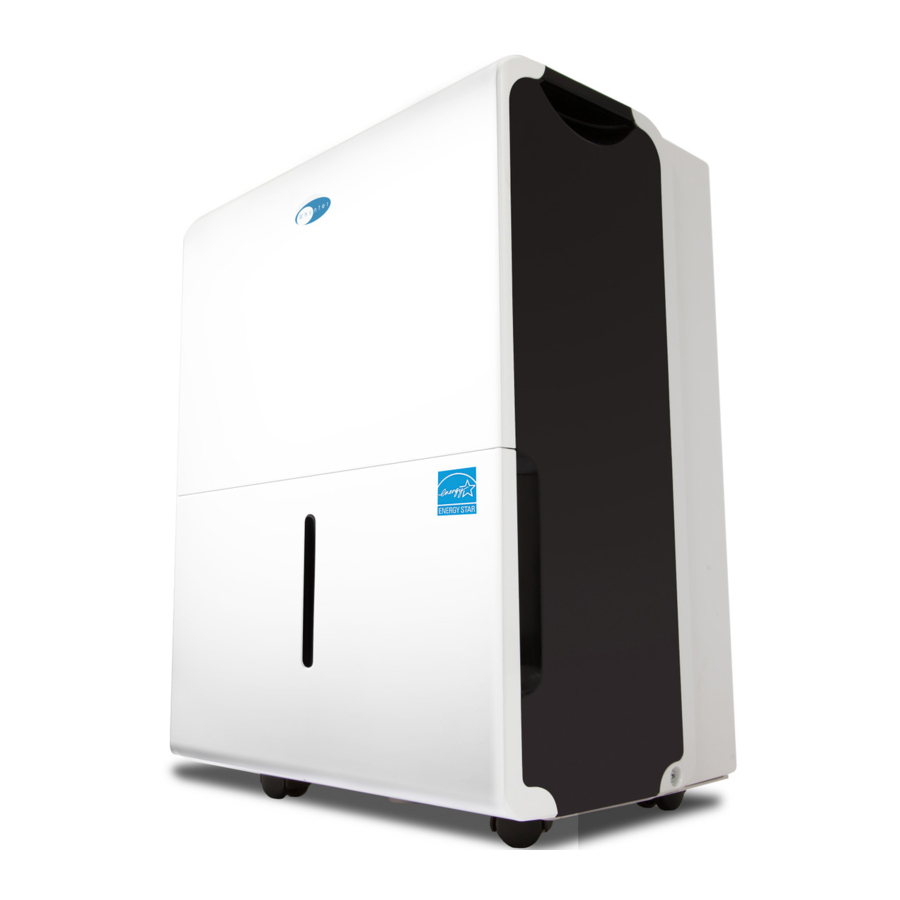 Whynter ENERGY STAR RPD-711DWP - Portable Dehumidifier Manual