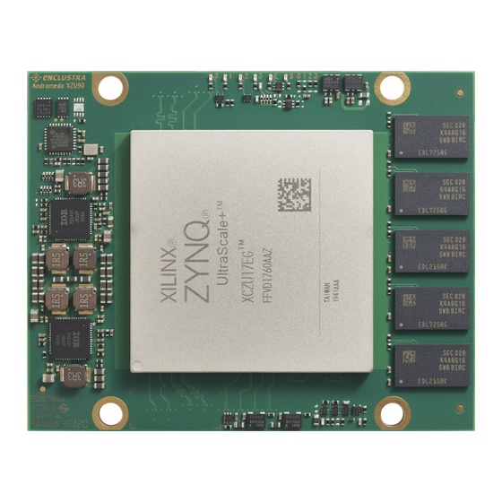 Enclustra Andromeda XZU90 User Manual