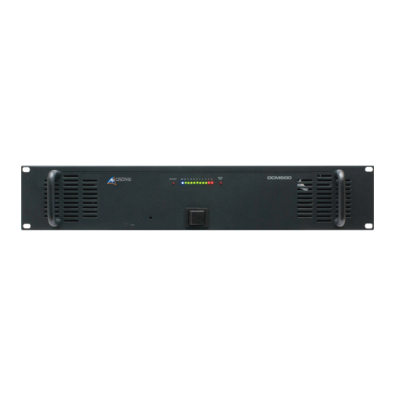 AUSTRALIAN MONITOR DCM500 Service Manual