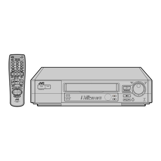 User Manuals: JVC LPT0002-027B Video Cassette Recorder