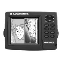 Lowrance LMS-332C Installation And Operation Instructions Manual