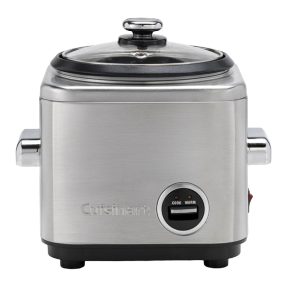 CUISINART COOK AND STEAM INSTRUCTIONS MANUAL Pdf Download ManualsLib