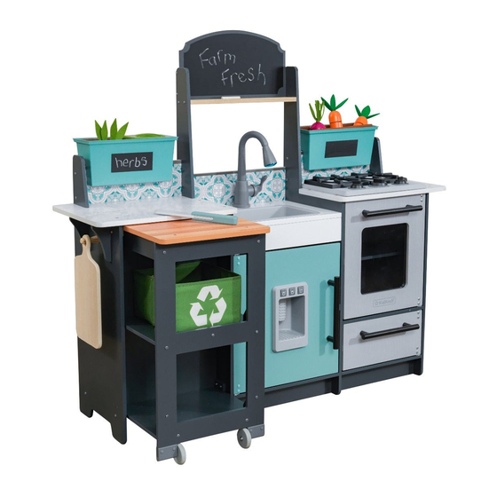 KIDKRAFT GARDEN GOURMET PLAY KITCHEN WITH EZ KRAFT ASSEMBLY MANUAL Pdf