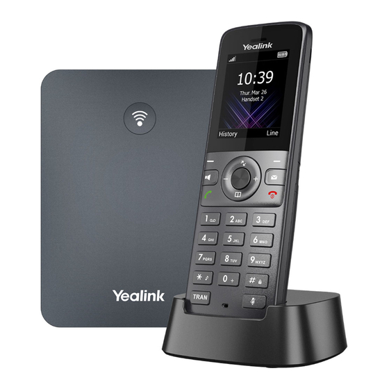 yealink dect ip phone w73p manual