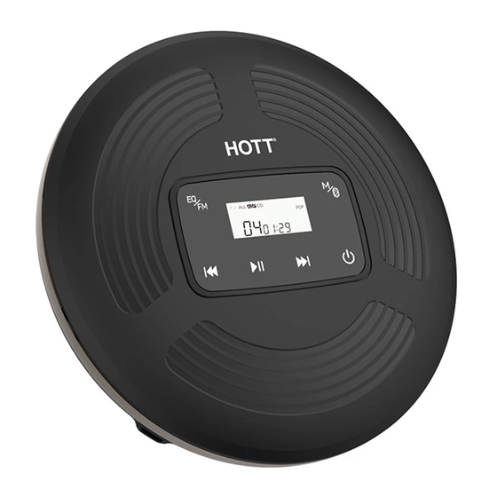 HOTT CD903TF USER MANUAL Pdf Download ManualsLib