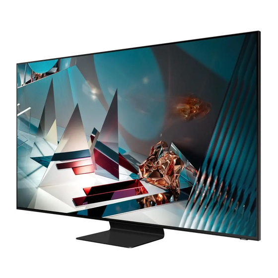 SAMSUNG Q800T QLED 8K USER MANUAL Pdf Download | ManualsLib