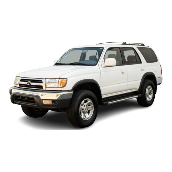 TOYOTA 4RUNNER 1999 OWNER