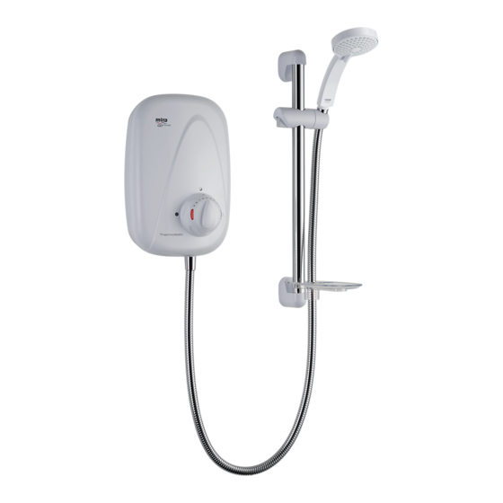 MIRA GO THERMOSTATIC POWER SHOWER INSTALLATION AND USER MANUAL Pdf