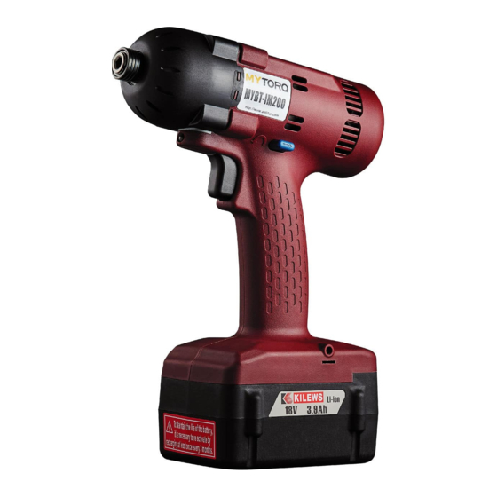 Kilews Mytorq MYBT-IM160 Operation And Maintenance Manual