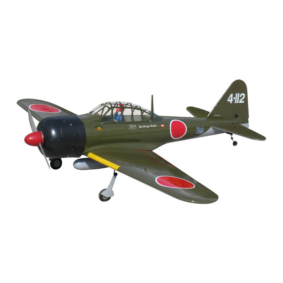 THE WORLD MODELS Zero Fighter 60S Instruction Manual