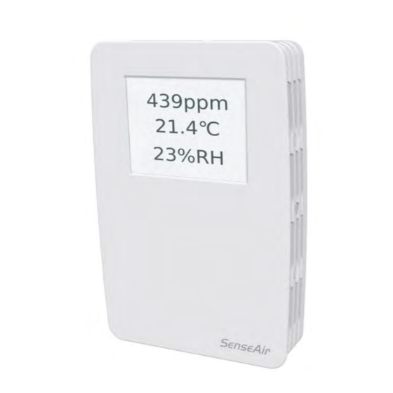 SenseAir tSENSE VAV Manuals