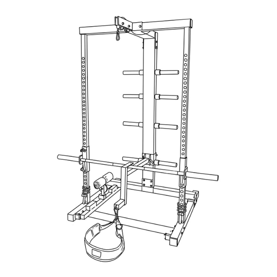 Ironmaster Belt Squat Attachment Operating Instructions