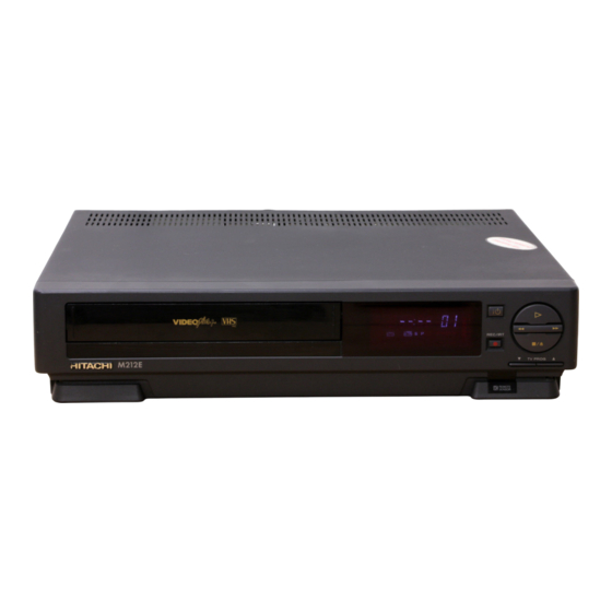 Hitachi VT-M210E Series Manual