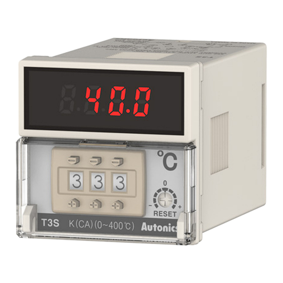 Autonics T3 Series Product Manual