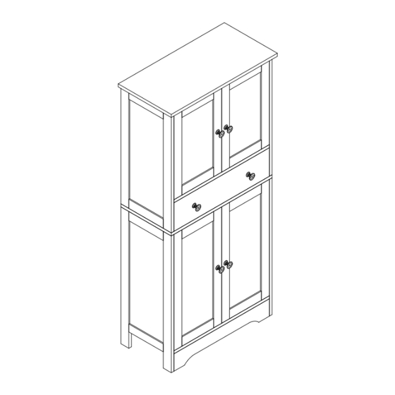 HOMCOM 83A-105V80 Assembly Instructions Manual