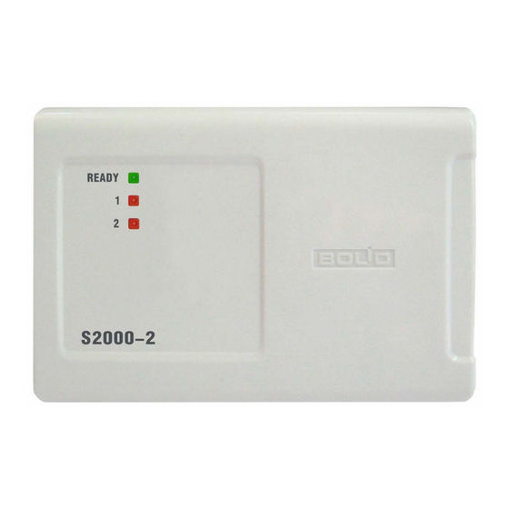 bolid S2000-2 User Manual