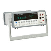 Gw Instek GDM-8261 User Manual