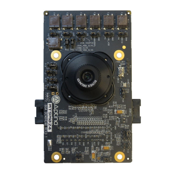 ON Semiconductor MT9M024IA3XTRH-GEVB User Manual