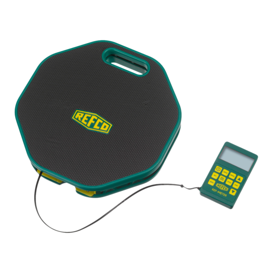 Refco REF-METER-OCTA-CONTROL-BOX Instruction Manual