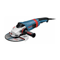 Bosch GWS 24-230 H Professional Original Instructions Manual