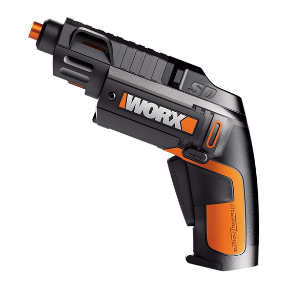 WORX SLIDE DRIVER WX254L.2 MANUAL Pdf Download ManualsLib