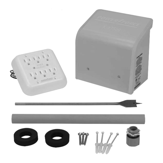 KING CANADA POWER FORCE KX7500 INSTRUCTION MANUAL Pdf Download ManualsLib