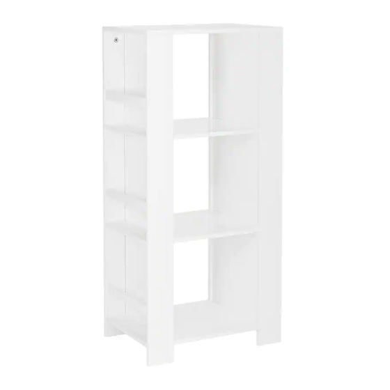 RiverRidge Kids 02-144 6-Cubby 3-Shelf Corner Cabinet, White