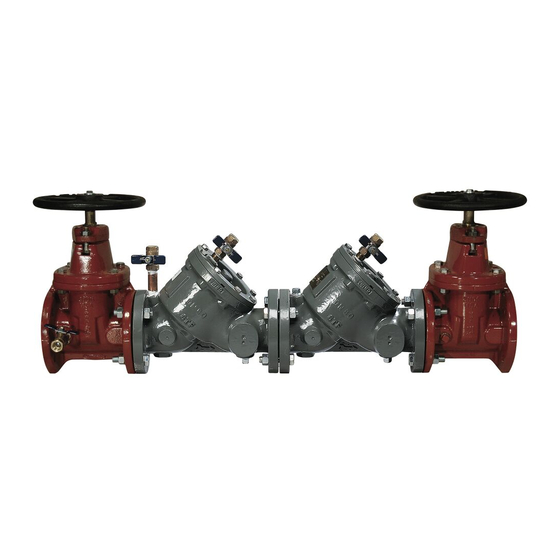 WATTS INDUSTRIES FEBCO 805Y SERIES INSTALLATION INSTRUCTIONS Pdf