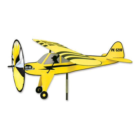 PREMIER DESIGNS WIND GARDEN AIRCRAFT SPINNER PK5200 ASSEMBLY