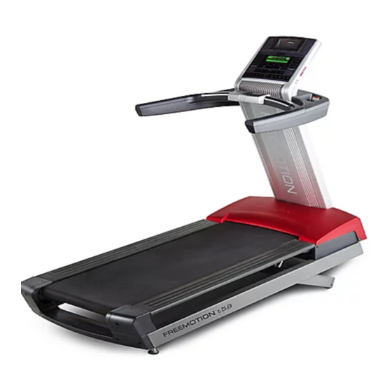 Freemotion best sale treadmill manual