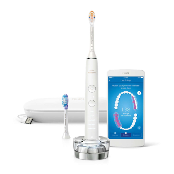 PHILIPS DIAMONDCLEAN SMART SONICARE HX9944/11 MANUAL Pdf Download