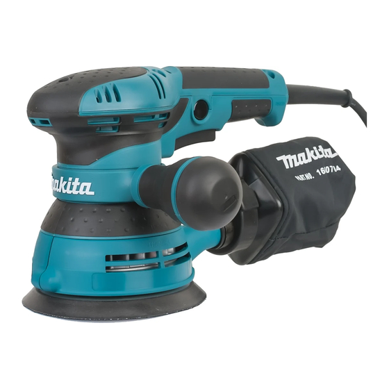 Makita BO5041K Random Orbit Sander Manuals