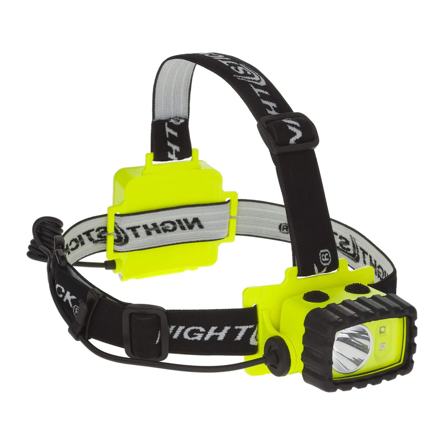 NightStick XPP-5456G Operating Instructions