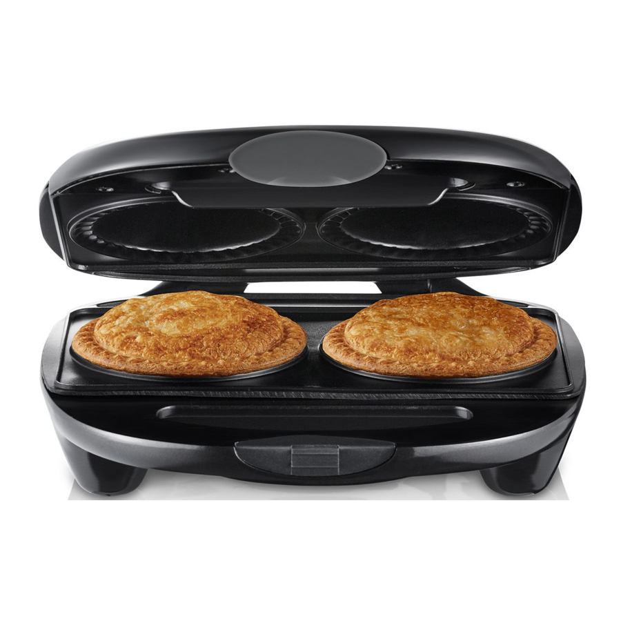 Sunbeam Pie Magic PM4210 - Snack Size Pie Maker Manual