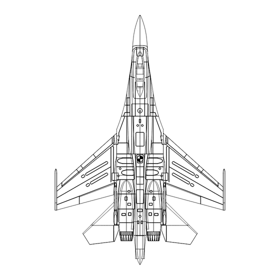 FLYFANS SU-27 Twin Quick Start Manual