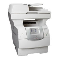Lexmark Clinical Assistant X646dte User Manual