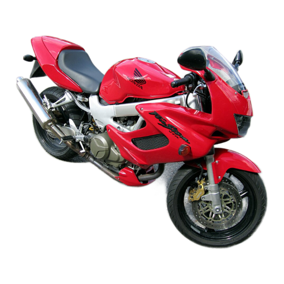 Honda 2004 VTR1000F FireStorm Owner's Manual