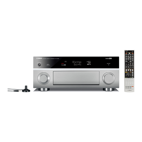 Yamaha HTR-8063 Service Manual