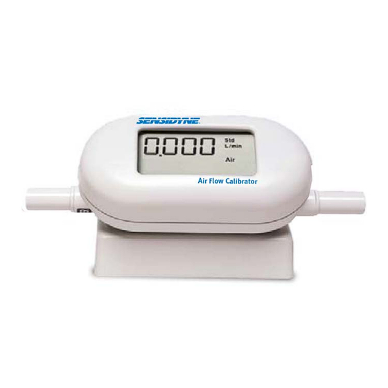 Sensidyne Go-Cal Manuals