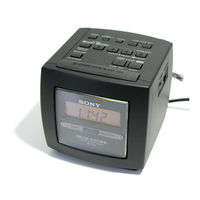 Sony Dream Machine ICF-C113 Operating Instructions