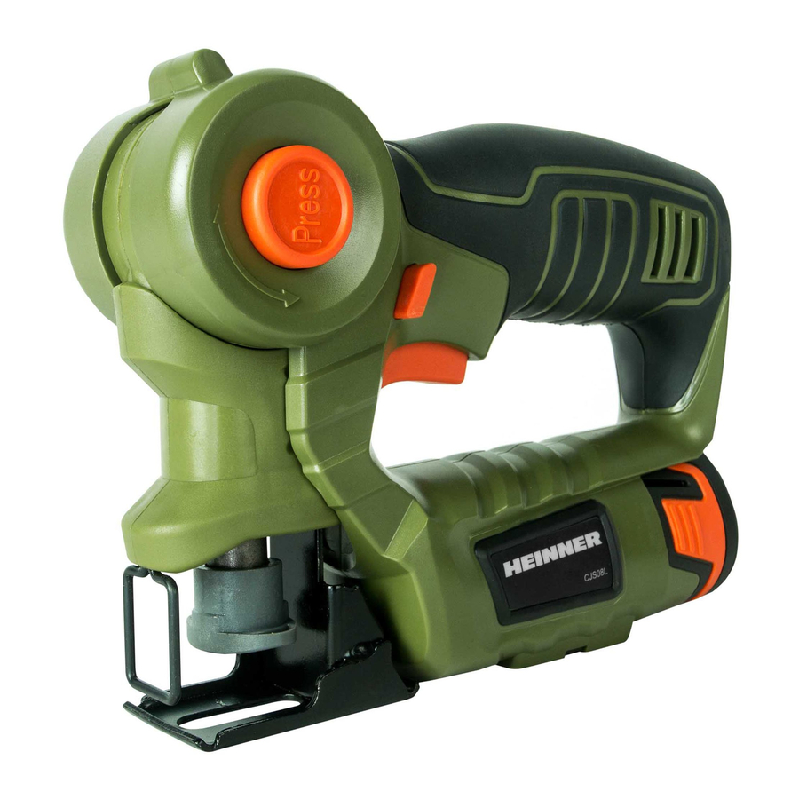 Heinner CJS08L Portable Circular Saw Manuals