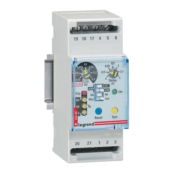 LEGRAND LEXIC 26092 Manual