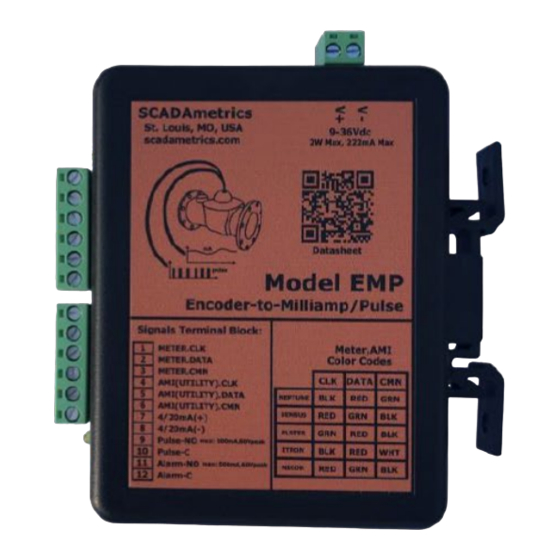 NEPTUNE TECHNOLOGY EMP QUICK START MANUAL Pdf Download ManualsLib