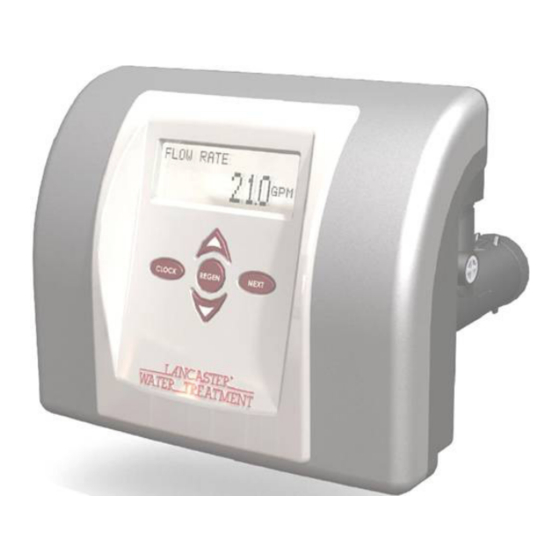 LANCASTER WATER TREATMENT XFACTOR SERIES INSTALLATION, OPERATING AND